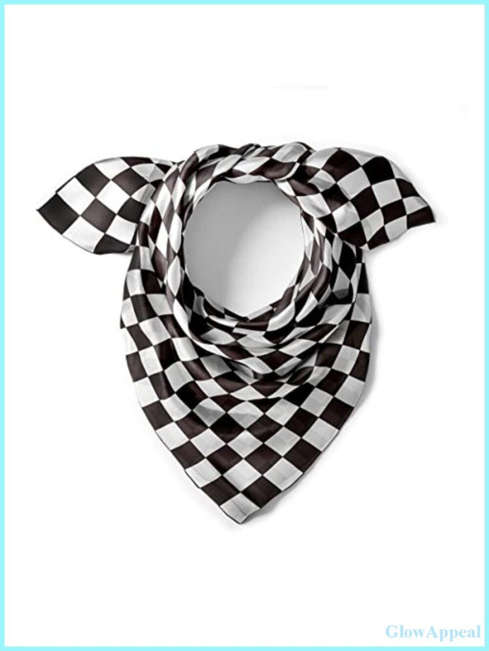 100% Mulberry Silk Square Scarf for Women 21x21 Gift Ready